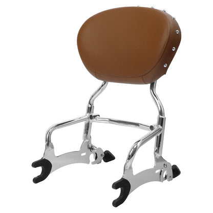 12" Sissy Bar Backrest Fit For Indian Chief Dark Horse 2016-2018 Classic 14-2018