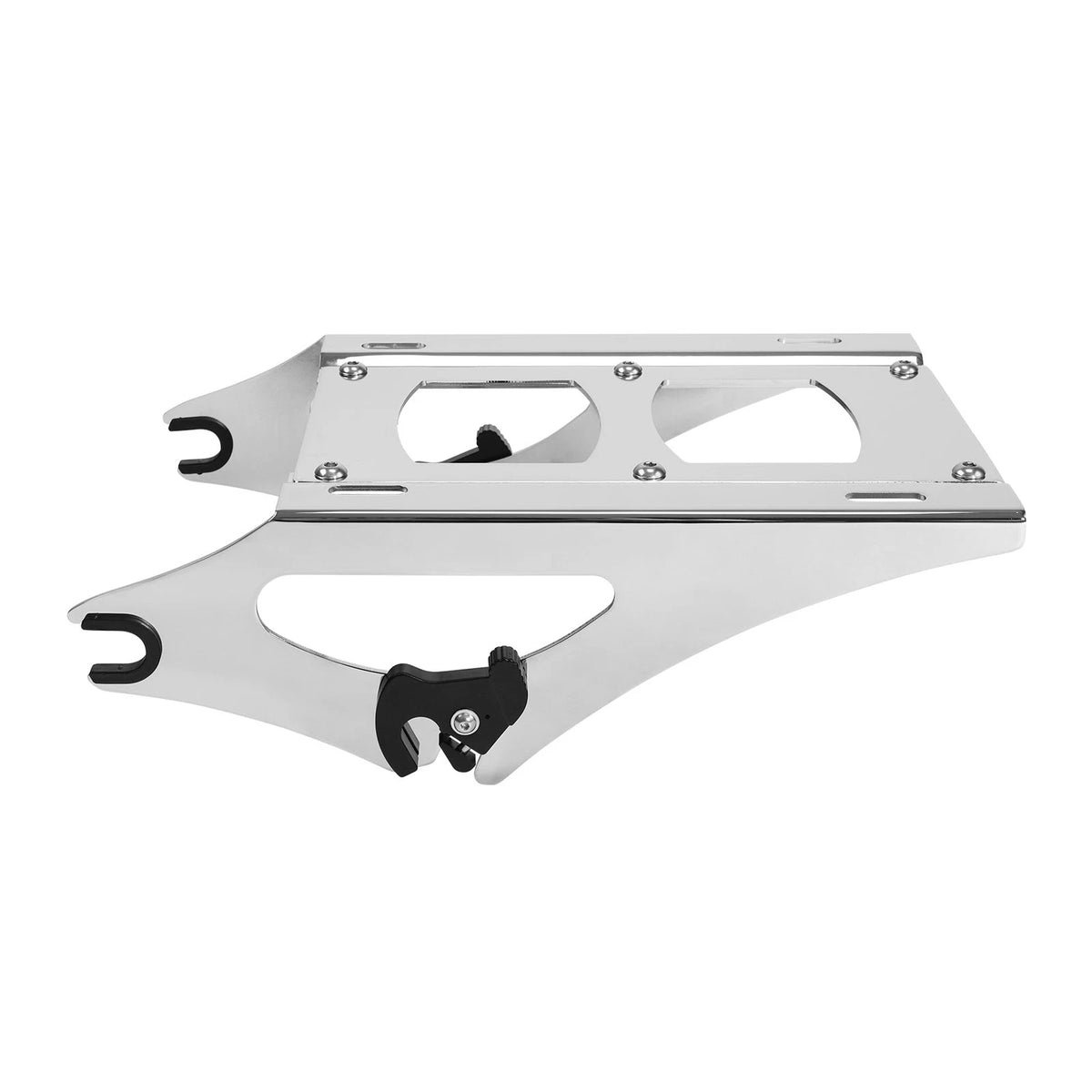Two Up Chrome Pack Luggage Rack Fit For Harley Touring Road Glide 14-Up 19