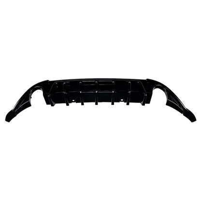 Rear Bumper Protector Spoiler Lip For VW Golf 7 Standard GTD 2014-2017 Black