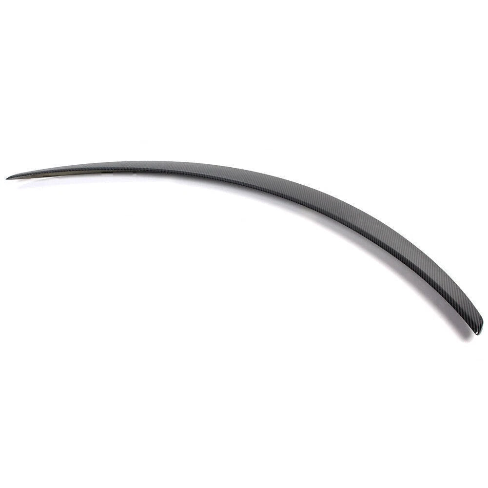 US ABS Carbon Rear Trunk Spoiler For 2016~20 Benz C-Class W205 C205 Coupe