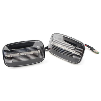 Dynamic LED Sequential Side Marker Turn Amber Light Fit Toyota Land Cruiser