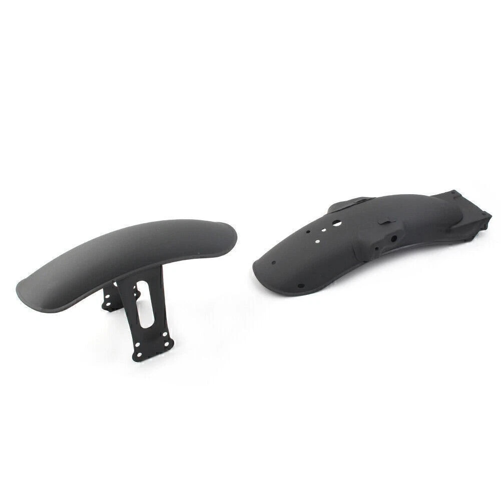 For Cafe Racer Retro CG125 Front & Rear Fender Mudguard Cover Metal Motor Black