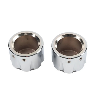Front Axle Cap Nut Cover For Harley Sportster Touring Softail Dyna VRSC Fat Bob