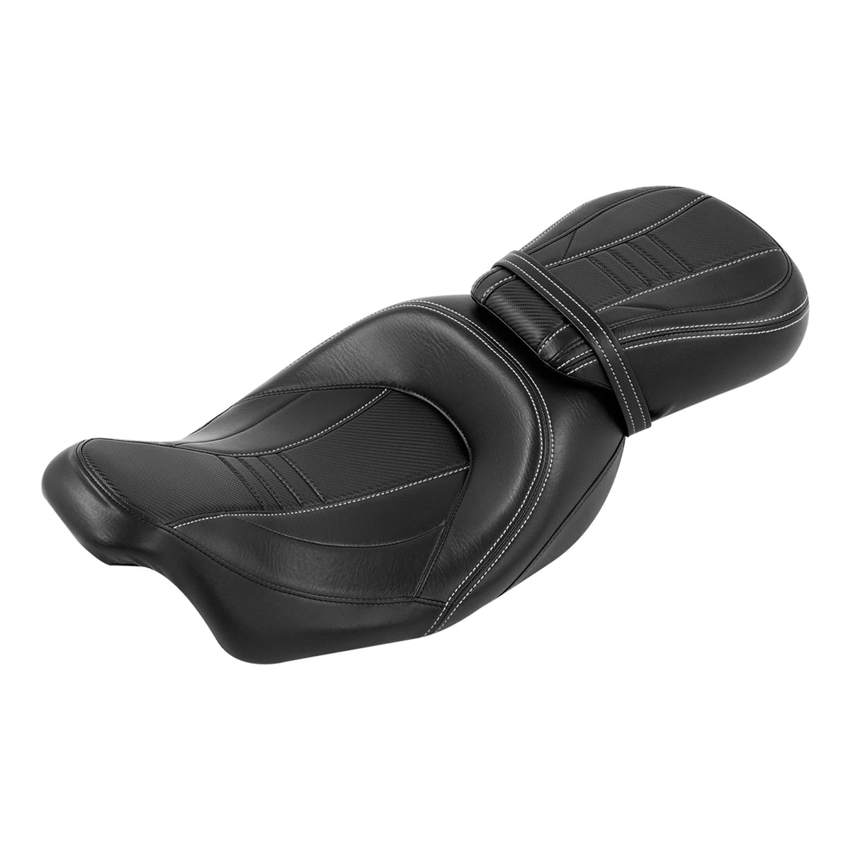 Rider Passenger Seat Pillion Fit For Harley Touring Street Road Glide 2009-23 US