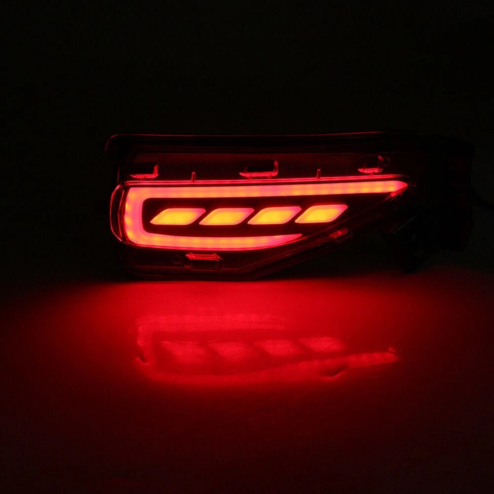 LED Rear Bumper Lamps Brake Tail Light Fog Lamp Fit Toyota Fortuner 2015-2017