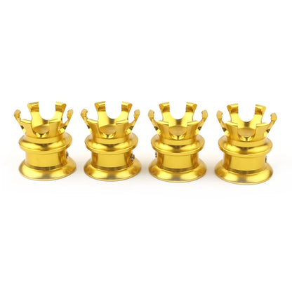 4 Pcs Head Bolt Topper Cover Cap Engine Cover Trim for Sportster XL883 1200 Gold