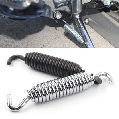 Black Jiffy Stand Kickstand Spring For Harley Softail 07-17 Touring 07-18 US