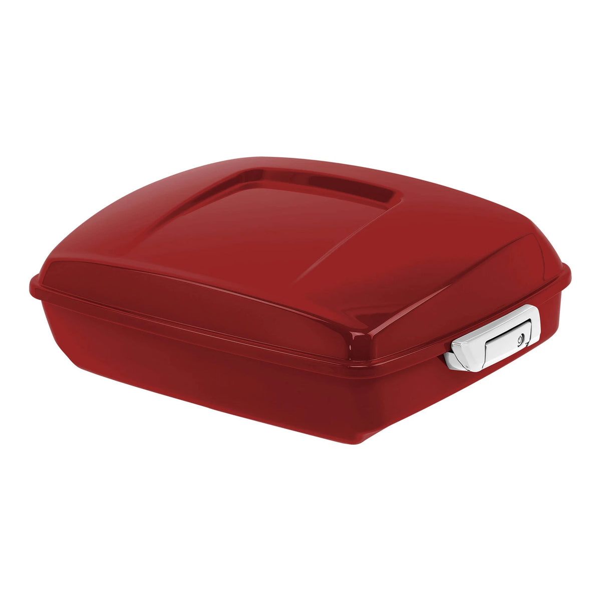 Chopped Trunk Pad Rack Fit For Harley Touring 14-25 Wicked Red Glossy