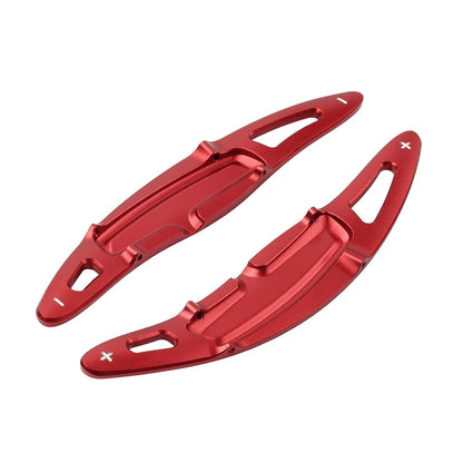Steering Wheel Shift Paddle Shifter Extension For Porsche Macan Panamera 911 Red