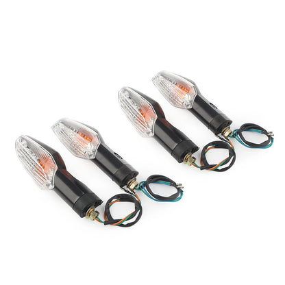2Pair Indicators Front & Rear Turn Signal Light for Honda CBF125 2009-2016 Clear