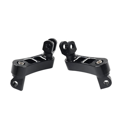 Foot Peg Mount Extensions For Harley Sportster XL883 XL1200 Softail Dyna Touring
