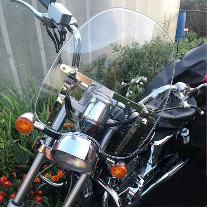 Motorcycle Windshield Windscreen for Harley Sportster Dyna Softail XL883 1200 48