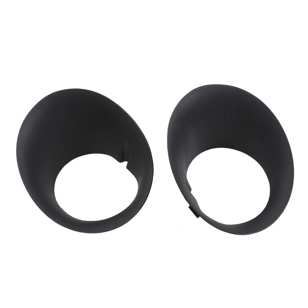 2pcs Front Bumper Fog Light Bezel Cover For Dodge Ram 1500 2500 3500 2002-2008