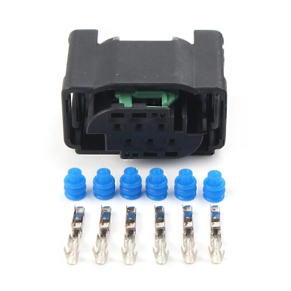 1 Connector w 6 Pins and 6 Seals for Electronic Throttle Body