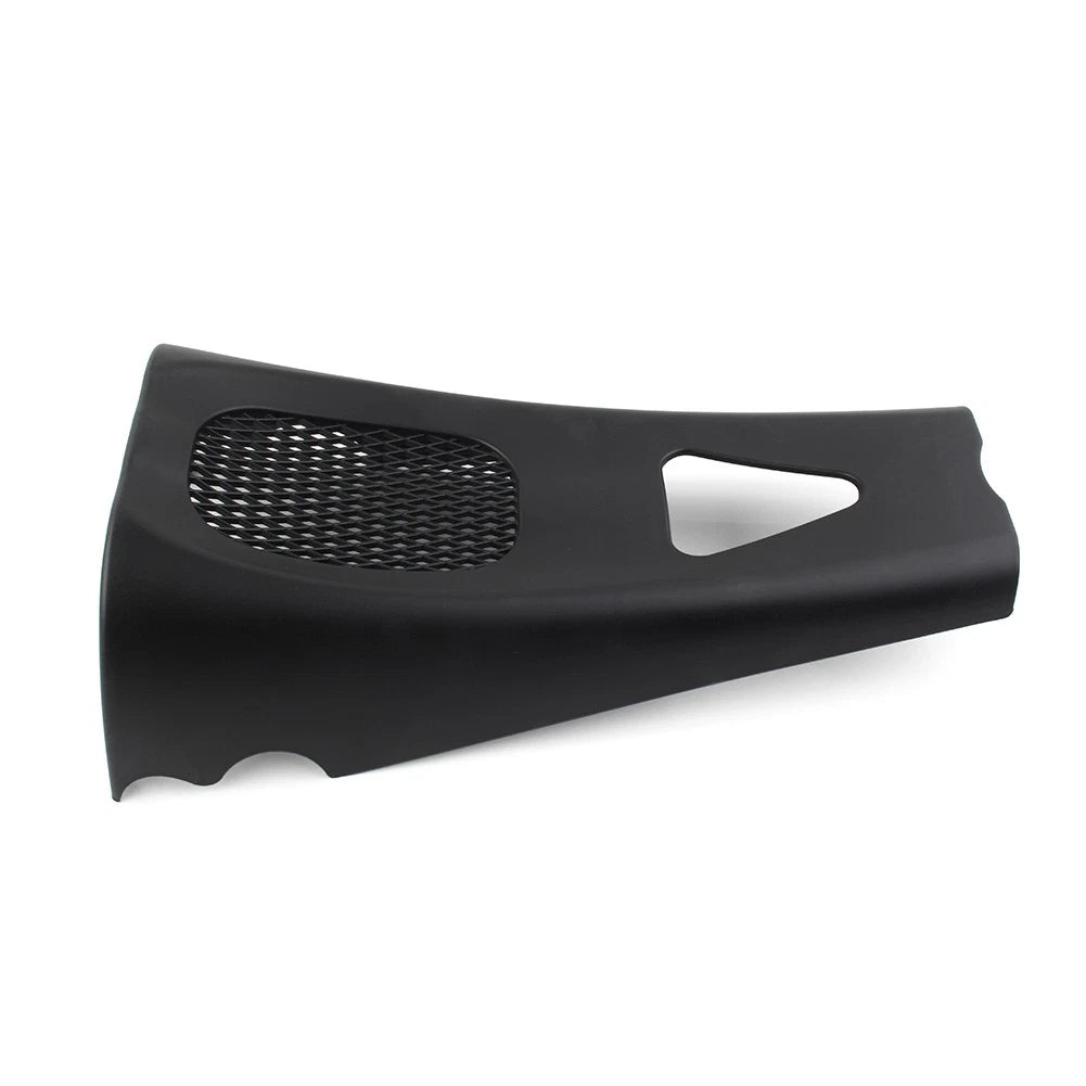 Stretched Chin Spoiler Scoop Black M8 For Harley Touring Road 2017+ Matte USA