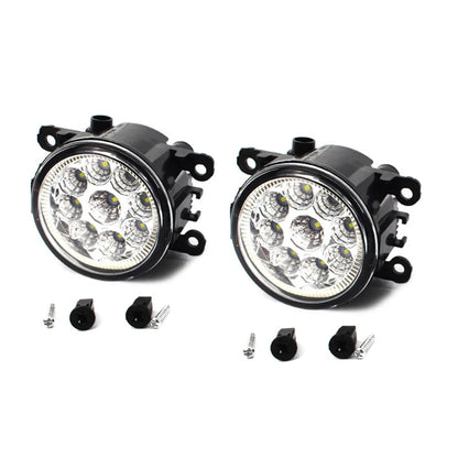 Pair Fog Light Daytime Running Driving Light For Ford C-MAX Fiesta Focus Transit