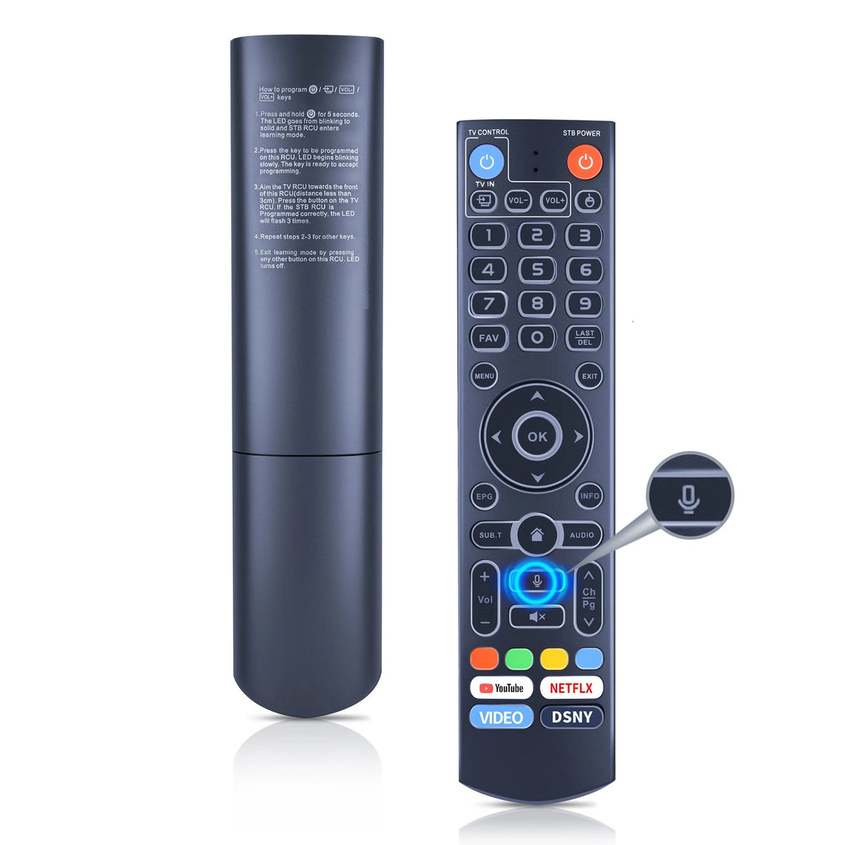 Remote Control For vSeeBox V3 Pro/V5 Pro/V3 Plus/V2 Pro/V1 Pro with backlight
