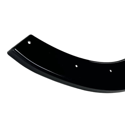 Front Bumper Lip Spoiler Splitter For BMW 3 Series E92 E93 M Sport 2006-13 Black
