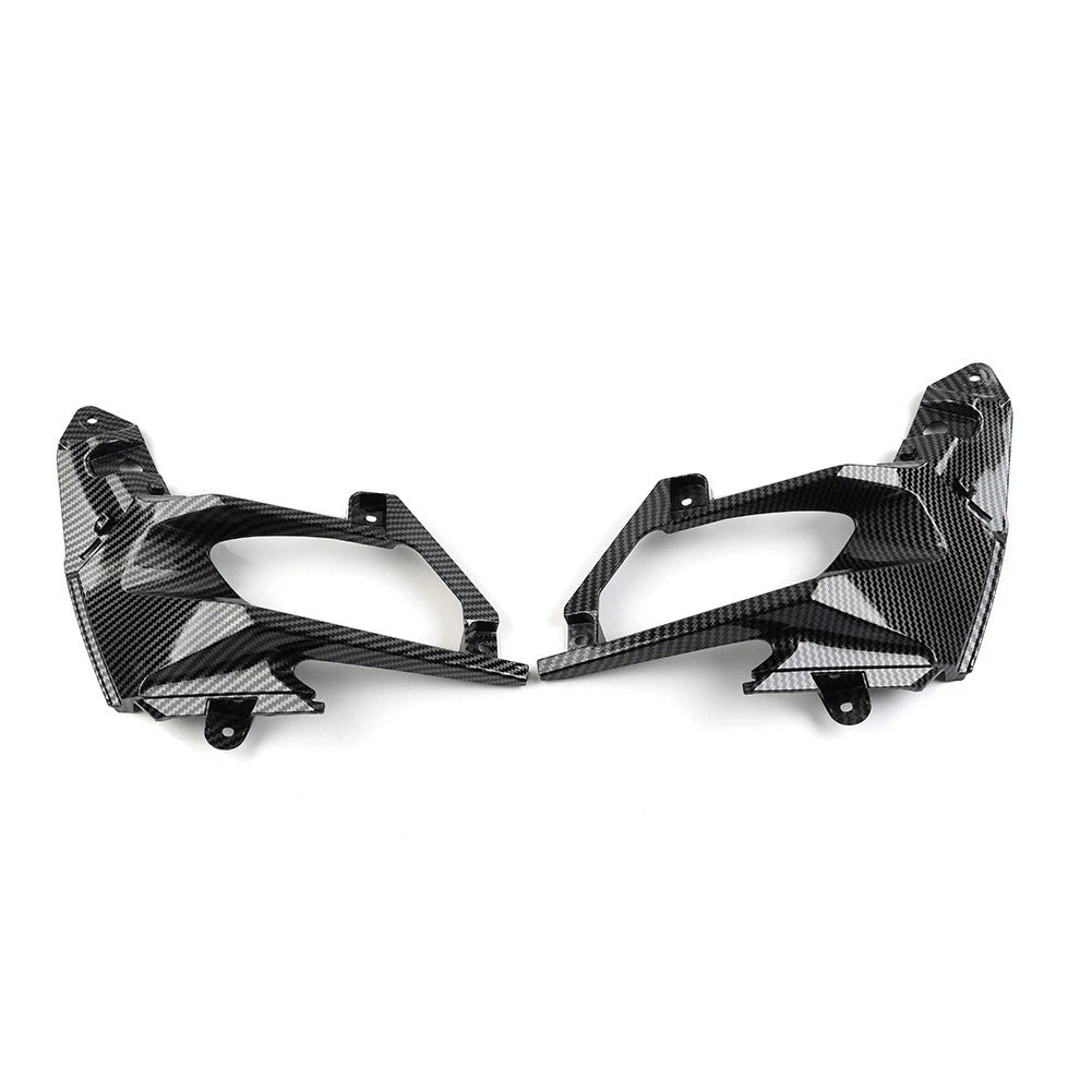 Carbon Fiber Gas Tank Air Intake Vent Fairing For Kawasaki Ninja 400 2018-2022