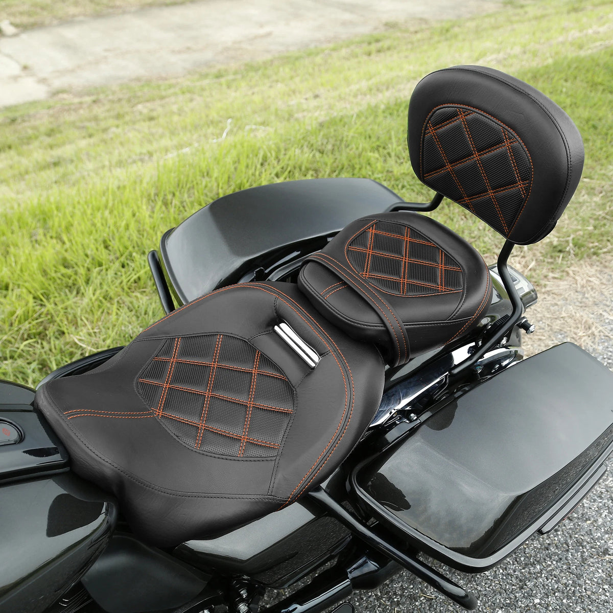 Driver Passenger Seat & Pad Fit For Harley Electra Road Glide King 2009-2023 22