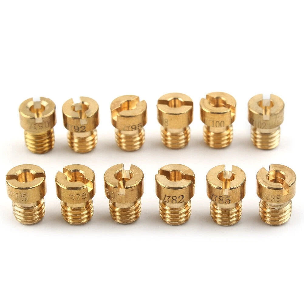 5mm Carburetor Carb Main Jets Replacement For #75-#102 Dellorto sha phbg 12pcs