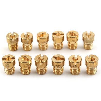 5mm Carburetor Carb Main Jets Replacement For #75-#102 Dellorto sha phbg 12pcs