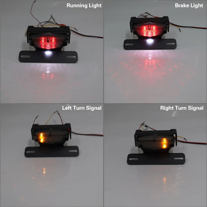 1xMudguard Eliminator Tail Tidy Brake Light Turn Signal Fit Suzuki DRZ400S 400SM