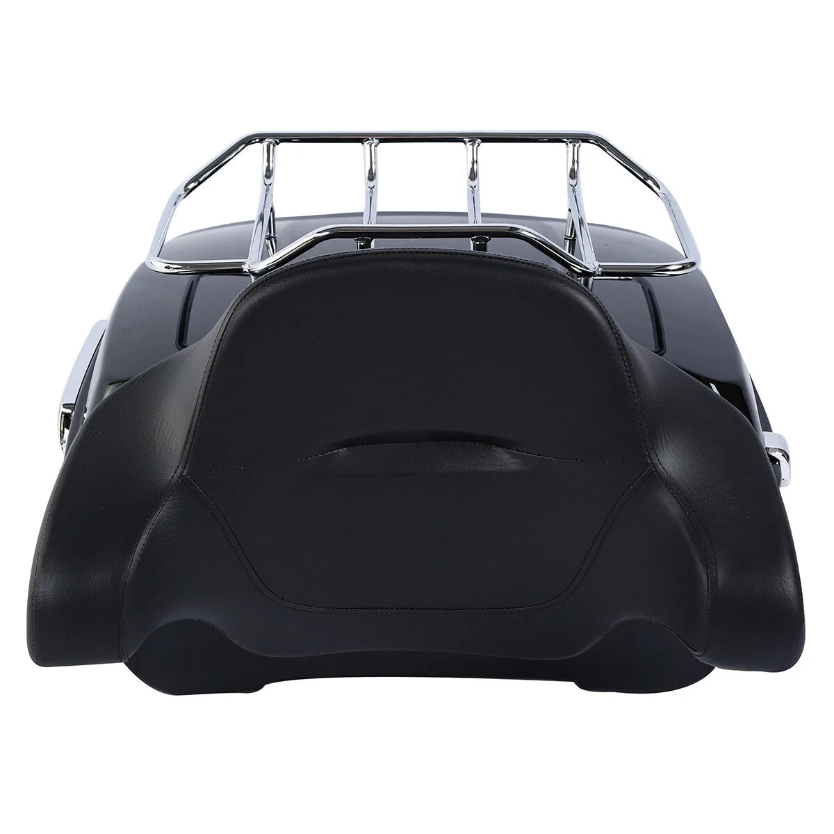 King Trunk Pad Mount Rack Fit For Harley Touring Electra Glide 1997-2008 Black