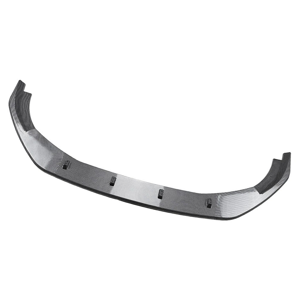 ABS Carbon Fiber Pattern Front Bumper Lip Splitter For VW Golf MK6 2010-2013