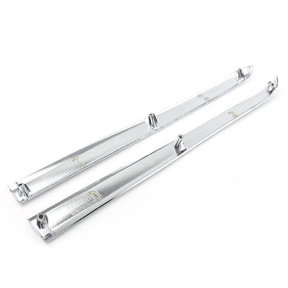 2x Chrome Left & Right Saddlebag Moulding For Honda Goldwing GL1800 2001-2011 02