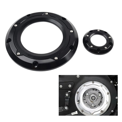 Clear Derby Timer Timing Cover Fit Harley Softail Dyna Touring Road Glide