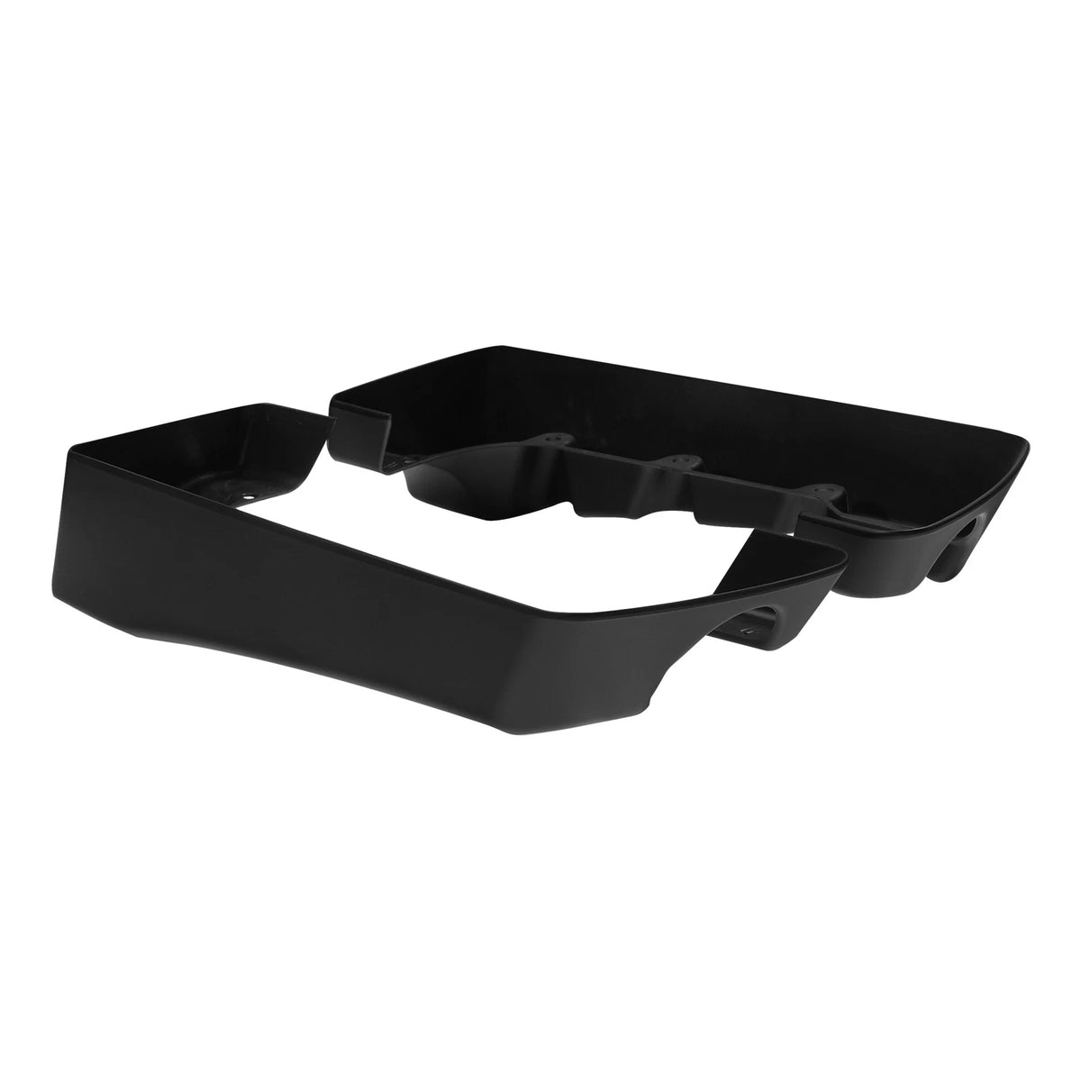 4" Matte Black Saddlebags Extensions Fit For Harley Street Road Glide King 14-23