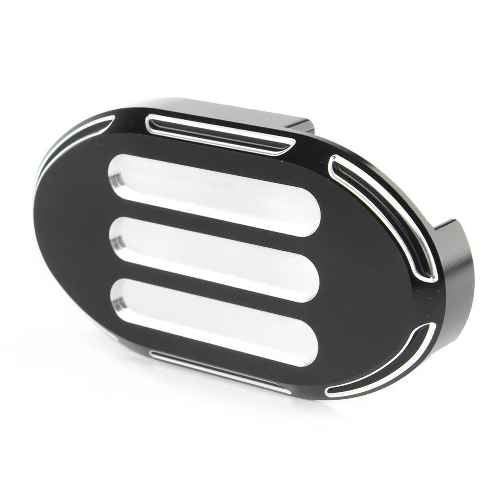 Black Aluminum Brake Pedal Pad Cover Footreats For Harley Sportster 883XL 1200XL