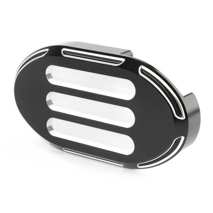 Black Aluminum Brake Pedal Pad Cover Footreats For Harley Sportster 883XL 1200XL