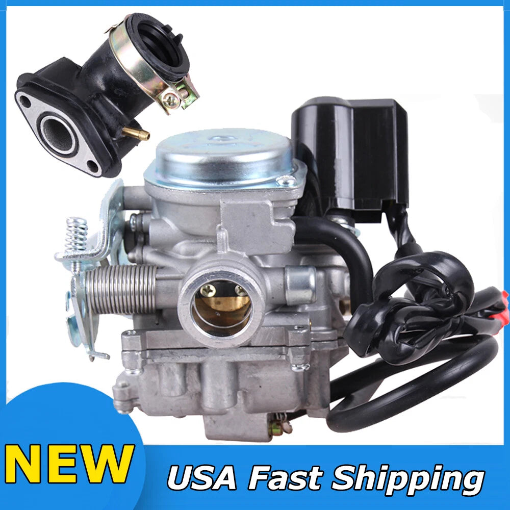 Performance Carburetor Carb Moped Scooter For 50cc 49cc Gy6 Motorcycle 18mm ATV