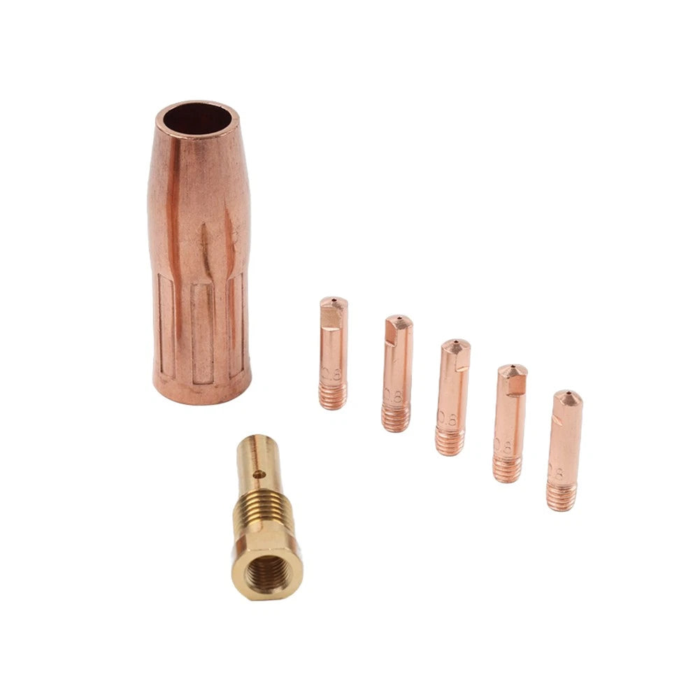 Flux Nozzle Tip Kit 7pcs For MIG 170 68885 97503 61888 57865