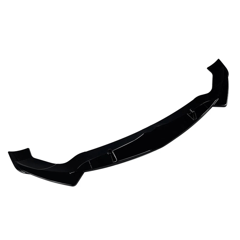 Glossy Black Front Bumper Spoiler Lip Body Kit For Alfa Romeo Stelvio 2017-2025