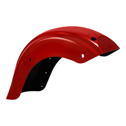 Painted Rear Fender Fit For Harley Street Road Glide 2009-2024 2023 Wicked Red
