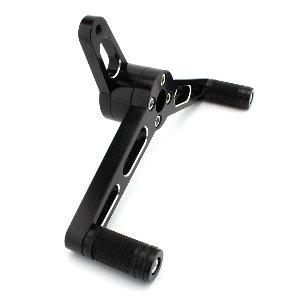 Front Foot Pegs Heel Toe Shifter Lever For Harley Sportster XL883 1200 Iron883 E