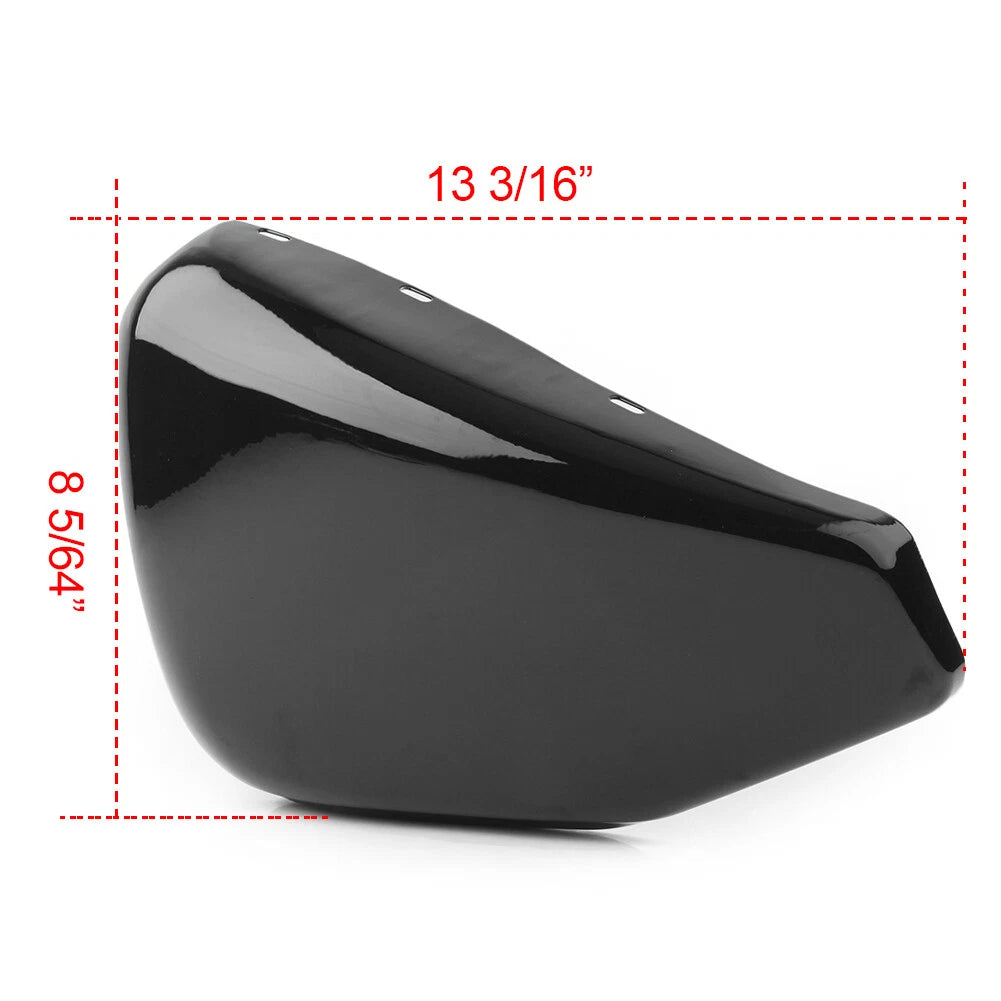 Left Battery Side Cover Black For Harley Sportster 883 1200 XL883 2004-2013 USA