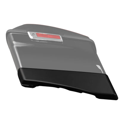 4" Matte Black Saddlebags Extensions Fit For Harley Street Road Glide King 14-23