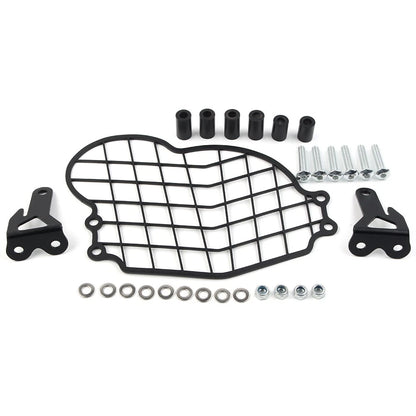 Black Front Headlight Protector Grille Steel Guard Cover For BMW G650GS 2011-17