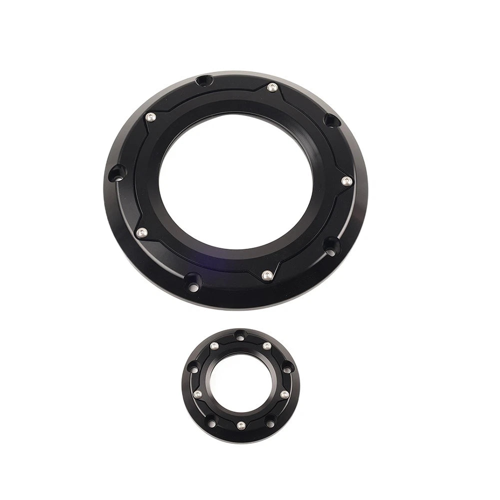 Clear Derby Timer Timing Cover Fit Harley Softail Dyna Touring Road Glide