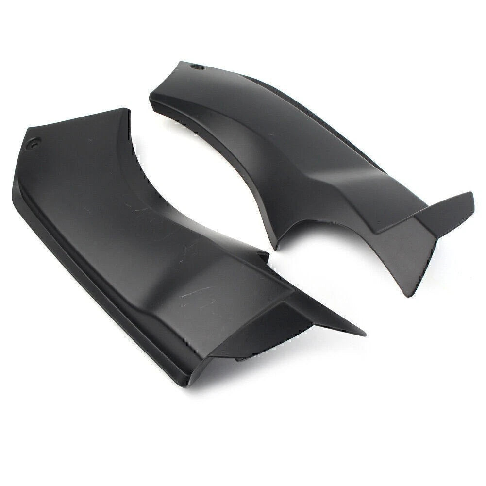 2pcs Motor Air Tube Cover Fairing Fit Kawasaki Ninja ZX 6R ZX6R 2003-2004 Black