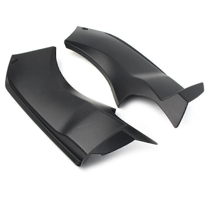 2pcs Motor Air Tube Cover Fairing Fit Kawasaki Ninja ZX 6R ZX6R 2003-2004 Black
