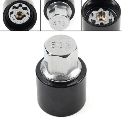 533 Locking Wheel Nut Key Anti-theft Screw Key Tool For VW Golf Jetta Passat
