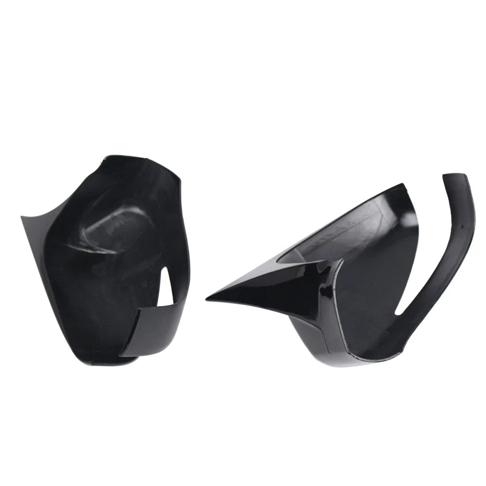 Gloss Black Side Rear View Mirror Cover Cap For Honda Civic 8th 4-Door 2006-2011