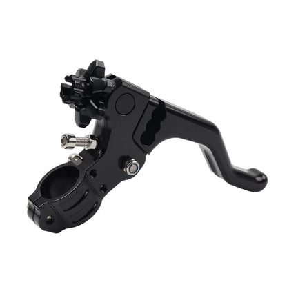 Stunt Clutch Lever Performance Cable Pull 7/8 1 Finger Universal Motorcycle Blk