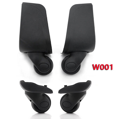360 Spinner Rear Luggage Wheel Suitcase Mute Swivel Casters Replacement 2pcs US