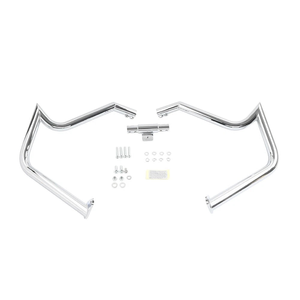 Custom Engine Guard Highway Crash Bar Chrome For Harley Touring Road King 97-08